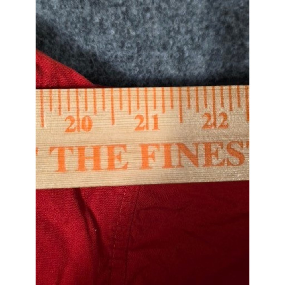 Columbia Mens Red Short Sleeve Fishing Shirt vented Back Button Up‎ Sz XL Casual - Picture 6 of 10